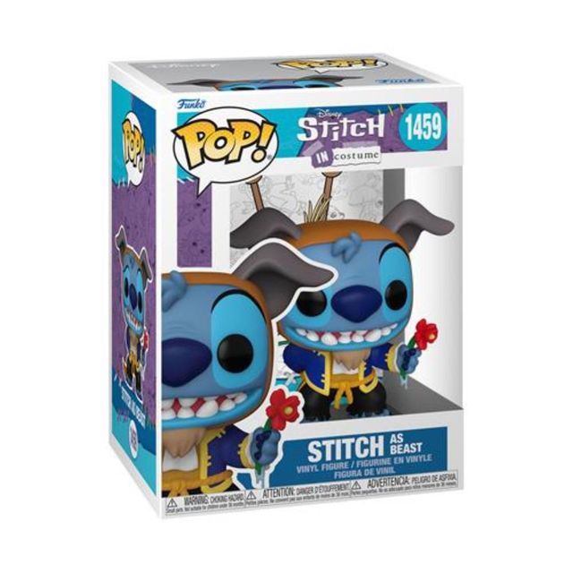 FUNKO POP DISNEY: STITCH COSTUME - VINYL FIGURE 1459 BEAST 9CM