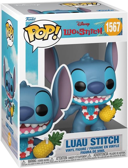FUNKO POP DISNEY: STITCH COSTUME - VINYL FIGURE 1567 LUAU STITCH 9CM