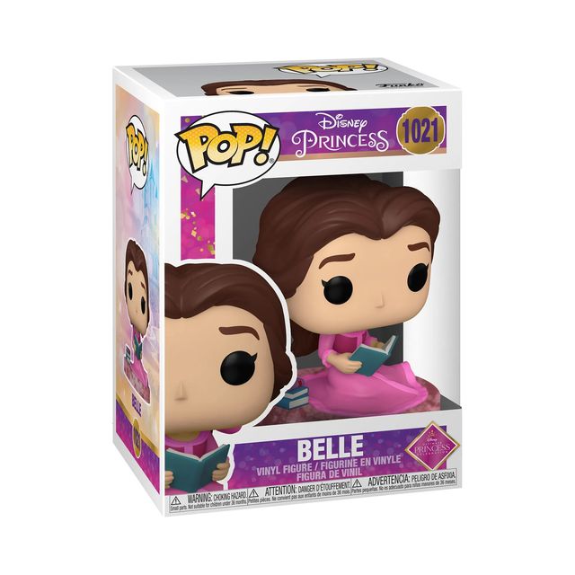 FUNKO POP DISNEY: ULTIMATE PRINCESS - VINYL FIGURE 1021 BELLE 9CM
