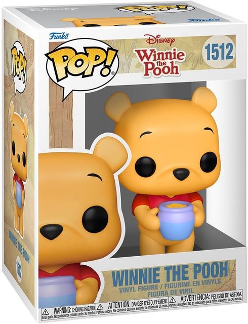 FUNKO POP DISNEY: WINNIE THE POOH S3 - VINYL FIGURE 1512 POOH 9CM