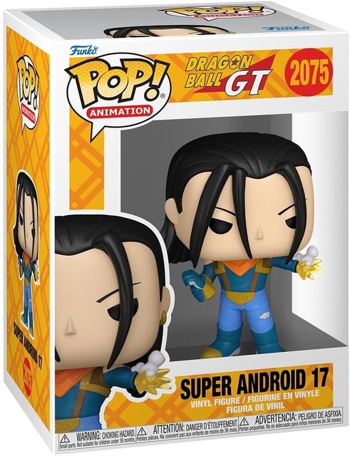 FUNKO POP DRAGON BALL GT - VINYL FIGURE 2075 SUPER ANDROID 17 9CM