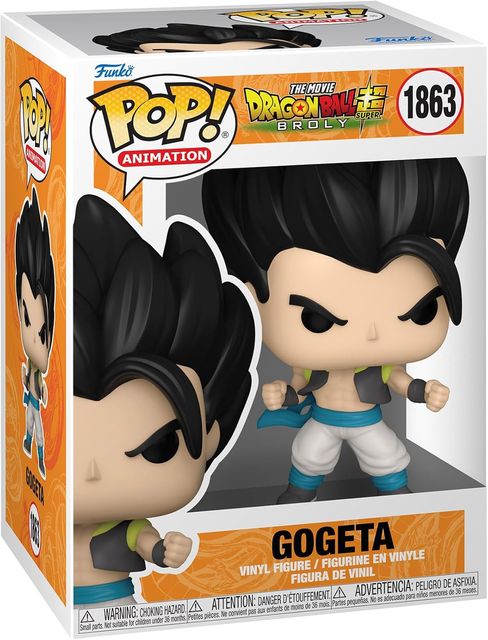 FUNKO POP DRAGON BALL SUPER: BROLY - VINYL FIGURE 1863 GOGETA 9CM COC
