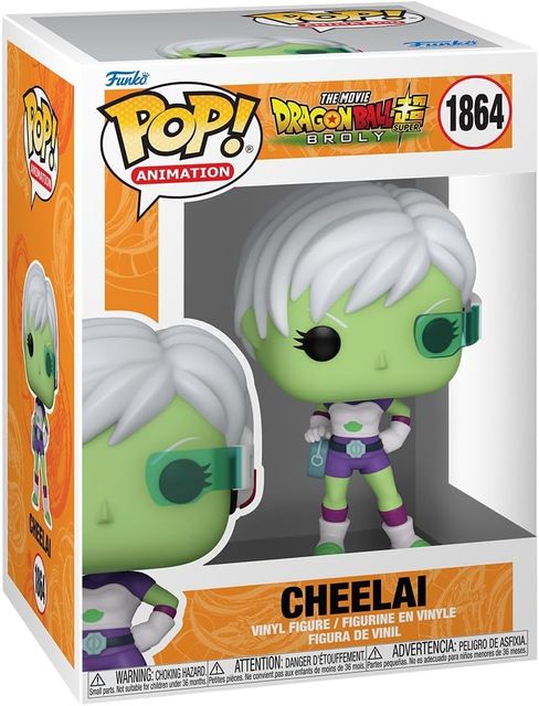 FUNKO POP DRAGON BALL SUPER: BROLY - VINYL FIGURE 1864 CHEELAI 9CM
