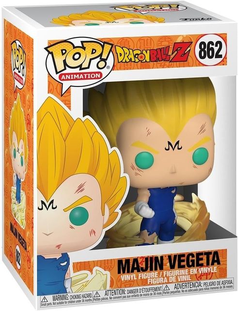 FUNKO POP DRAGON BALL Z - VINYL FIGURE 862 MAJIN VEGETA 9CM