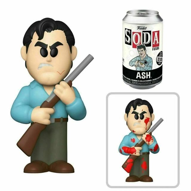FUNKO POP EVIL DEAD - 58334 FUNKO VINYL SODA ASH PEZZO SINGOLO*