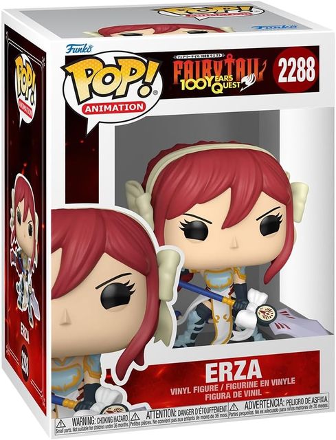 FUNKO POP FAIRY TAIL S5 - VINYL FIGURE 2288 ERZA 9CM