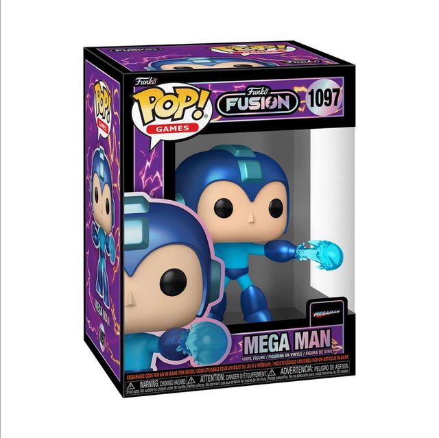 FUNKO POP FUNKO FUSION: MEGA MAN - VINYL FIGURE 1097 MEGA MAN 9CM COC