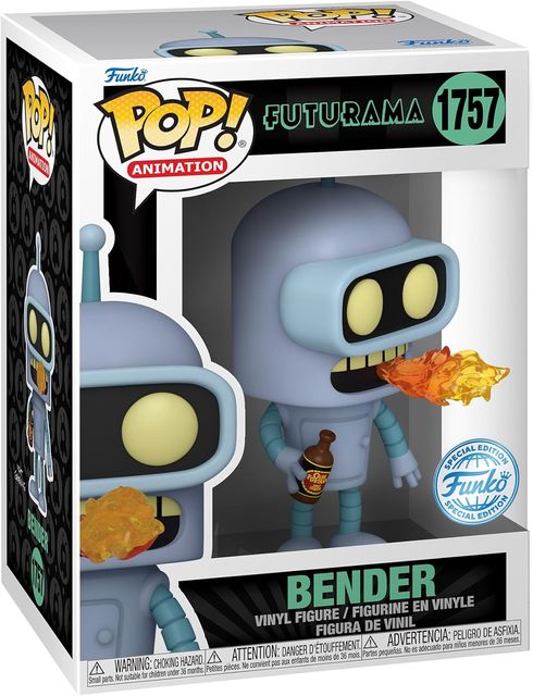 FUNKO POP FUTURAMA - VINYL FIGURE 1757 BENDER 9CM