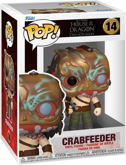 FUNKO POP GAME OF THRONES: HOUSE OF THE DRAGON - VINYL FIGURE 14 CRABFEEDER 9CM