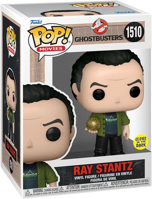 FUNKO POP GHOSTBUSTERS: FIREHOUSE - VINYL FIGURE 1510 RAY STANTZ (GW) 9CM
