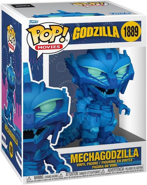 FUNKO POP GODZILLA ART - VINYL FIGURE 1889 MECHAGODZILLA (RETRO FUTURISM) 9CM