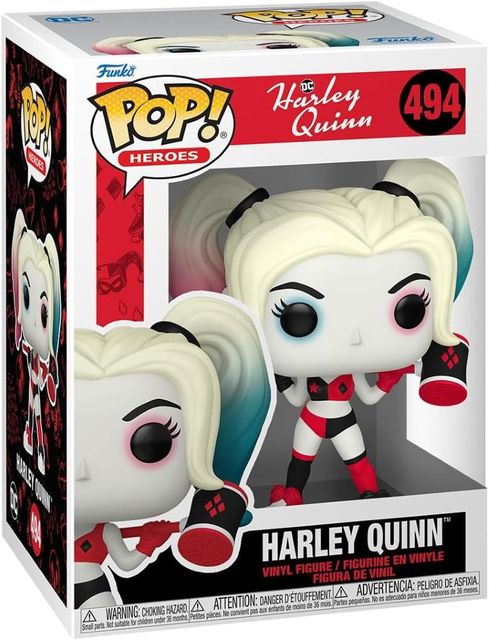 FUNKO POP HARLEY QUINN ANIMATED SERIES - VINYL FIGURE 494 HARLEY QUINN 9CM