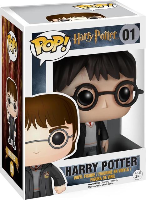 FUNKO POP HARRY POTTER - VINYL FIGURE 01 HARRY POTTER 9CM