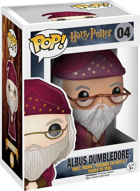 FUNKO POP HARRY POTTER - VINYL FIGURE 04 ALBUS DUMBLEDORE 10CM