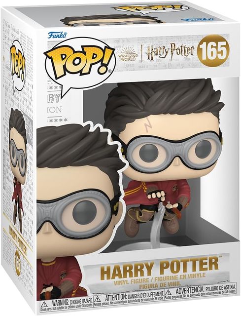 FUNKO POP HARRY POTTER: PRISONER OF AZKABAN - VINYL FIGURE 165 HARRY W/BROOM (Q…