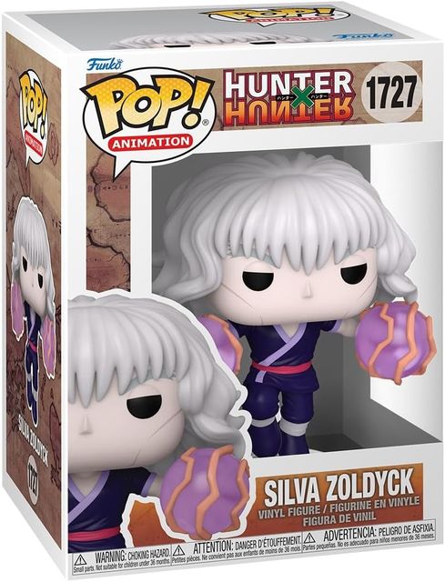 FUNKO POP HUNTER X HUNTER - VINYL FIGURE 1727 SILVA ZOLDYCK 9CM