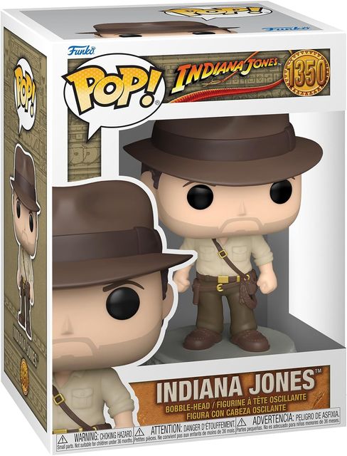 FUNKO POP INDIANA JONES: RAIDERS OF THE LOST ARK - VINYL FIGURE 1350 INDIANA JO…