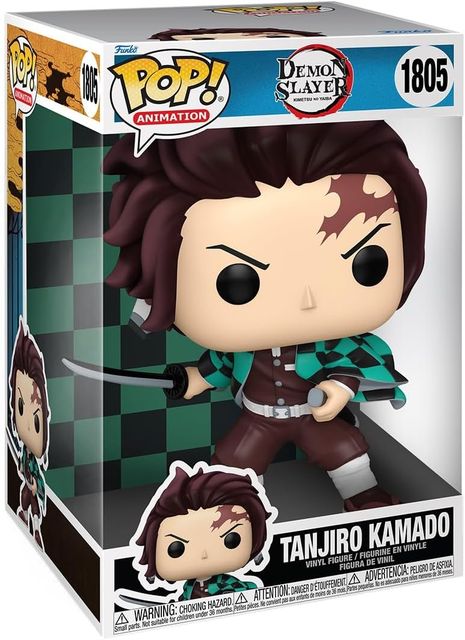 FUNKO POP JUMBO DEMON SLAYER - VINYL FIGURE 1805 TANJIRO KAMADO 25CM