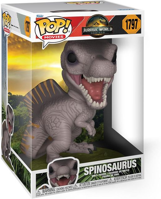 FUNKO POP JUMBO JURASSIC WORLD: REBIRTH - VINYL FIGURE 1797 SPINOSAURUS 25CM