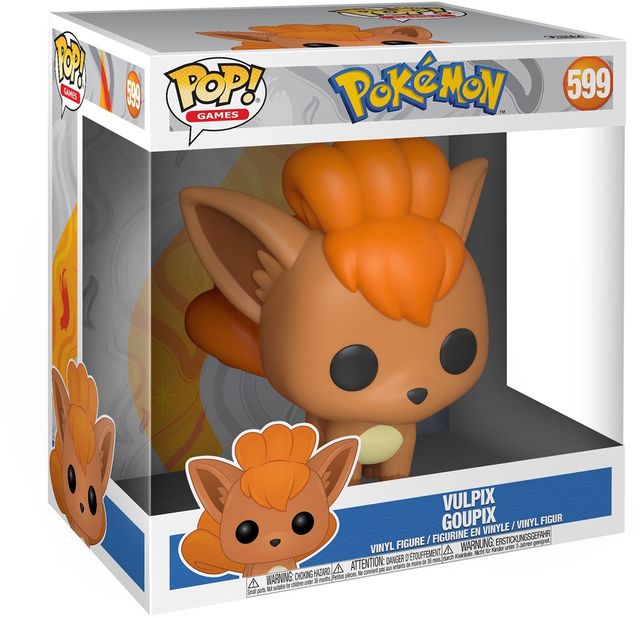 FUNKO POP JUMBO POKEMON - VINYL FIGURE 599 VULPIX 25CM