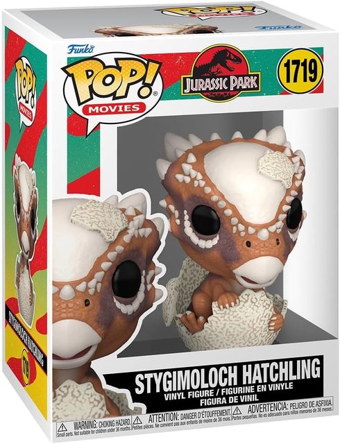 FUNKO POP JURASSIC PARK - VINYL FIGURE 1719 HATCHLING STYGIMOLOCH 9CM