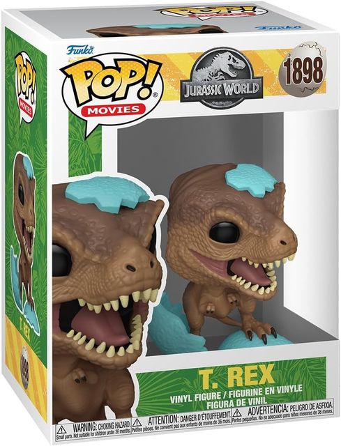 FUNKO POP JURASSIC PARK - VINYL FIGURE 1898 T-REX 9CM