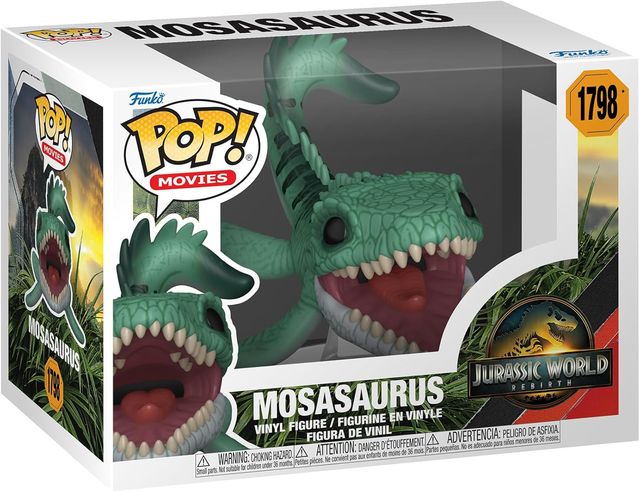 FUNKO POP JURASSIC WORLD: REBIRTH - VINYL FIGURE 1798 MOSASAURUS 9CM