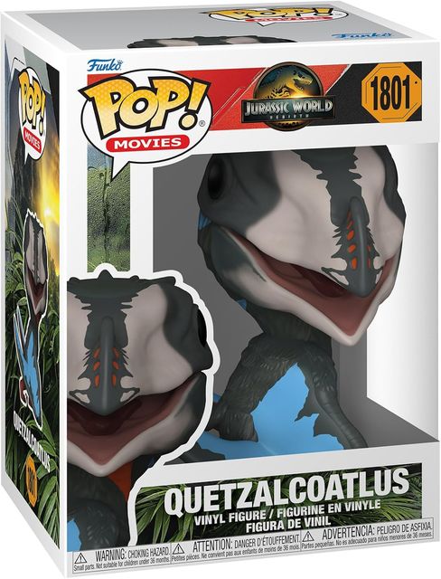 FUNKO POP JURASSIC WORLD: REBIRTH - VINYL FIGURE 1801 QUETZALCOATLUS 9CM