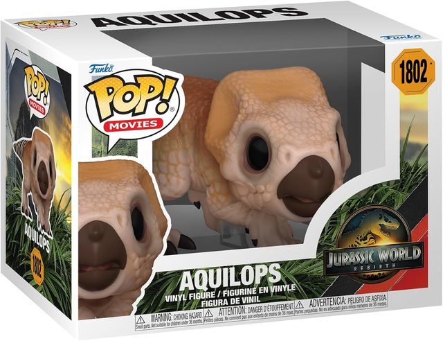 FUNKO POP JURASSIC WORLD: REBIRTH - VINYL FIGURE 1802 AQUILOPS 9CM
