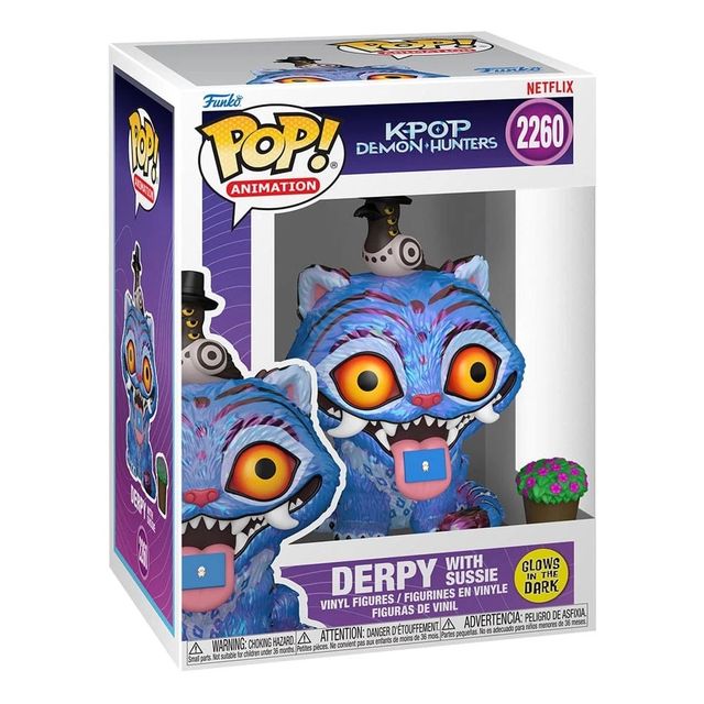 FUNKO POP K-POP DEMON HUNTERS - VINYL FIGURE 2260 DERPY WITH SUSSIE (GW) 9CM 94…