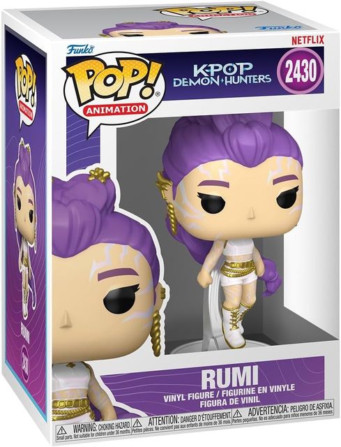 FUNKO POP K-POP DEMON HUNTERS - VINYL FIGURE 2430 RUMI (WHAT IT SOUNDS LIKE) 9C…