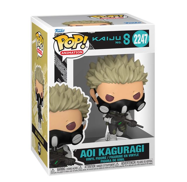 FUNKO POP KAIJU NO8 - VINYL FIGURE 2247 AOI KAGURAGI 9CM