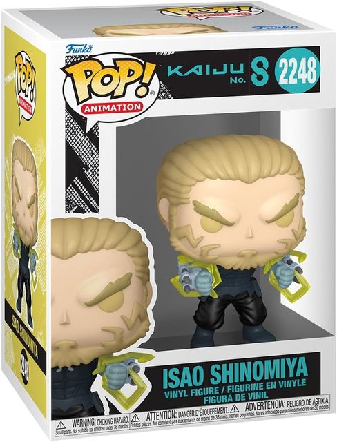 FUNKO POP KAIJU NO8 - VINYL FIGURE 2248 ISAO SHINOMIYA 9CM