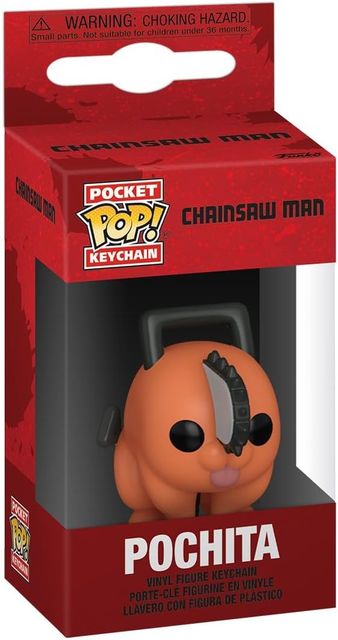 FUNKO POP KEYCHAIN CHAINSAW MAN - VINYL FIGURE POCHITA 4CM