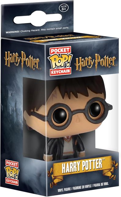 FUNKO POP KEYCHAIN HARRY POTTER - VINYL FIGURE HARRY POTTER 4CM