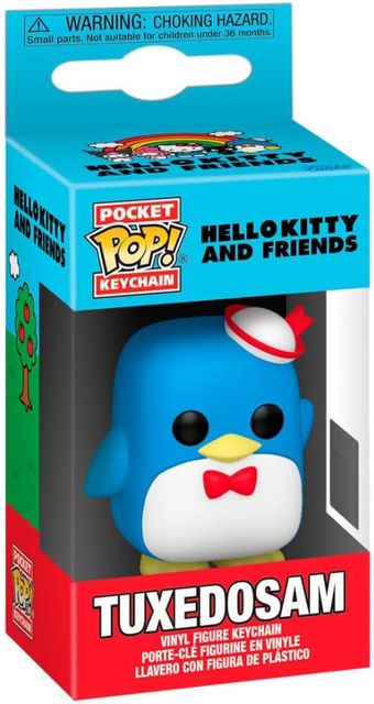 FUNKO POP KEYCHAIN HELLO KITTY - VINYL FIGURE TUXEDO SAM 4CM