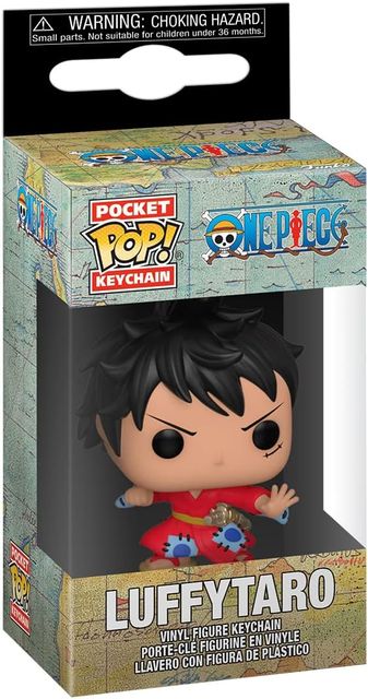 FUNKO POP KEYCHAIN ONE PIECE - VINYL FIGURE LUFFY IN KIMONO 4CM
