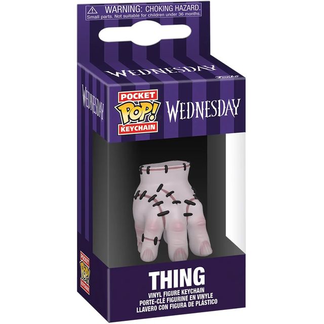 FUNKO POP KEYCHAIN WEDNESDAY - VINYL FIGURE THING 4CM