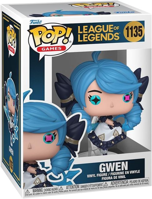 FUNKO POP LEAGUE OF LEGENDS - VINYL FIGURE 1135 GWEN 9CM