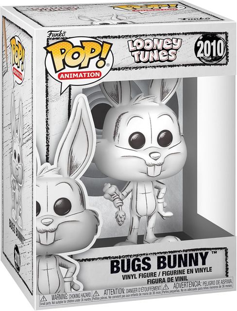 FUNKO POP LOONEY TUNES - VINYL FIGURE 2010 BUGS BUNNY (SKETCHED) 9CM 31/03/2026