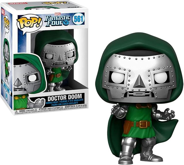FUNKO POP MARVEL - FANTASTIC FOUR - POP FUNKO VINYL FIGURE 561 DOCTOR DOOM 9CM