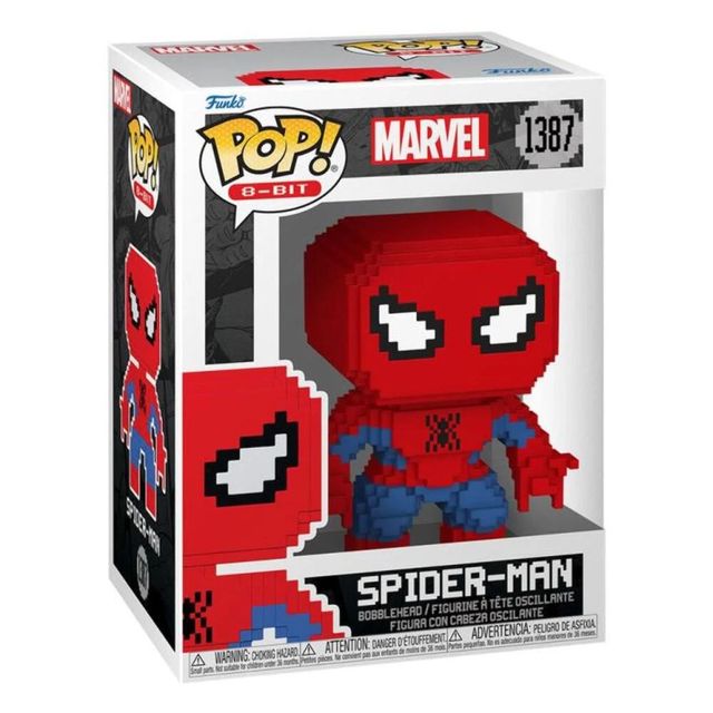 FUNKO POP MARVEL : 8-BIT - VINYL FIGURE 1387 SPIDER-MAN 9CM