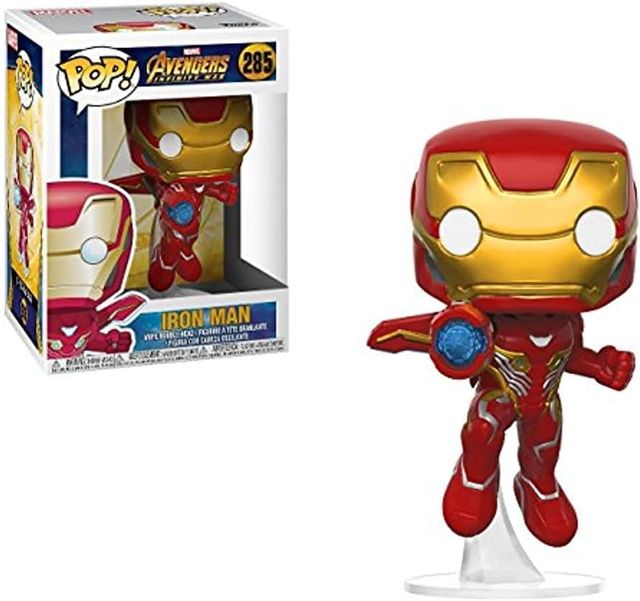 FUNKO POP MARVEL: AVENGERS INFINITY WAR - VINYL FIGURE 285 IRON MAN 9CM