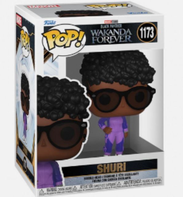 FUNKO POP MARVEL: BLACK PANTHER WAKANDA FOREVER - VINYL FIGURE 1173 SHURI 9CM*