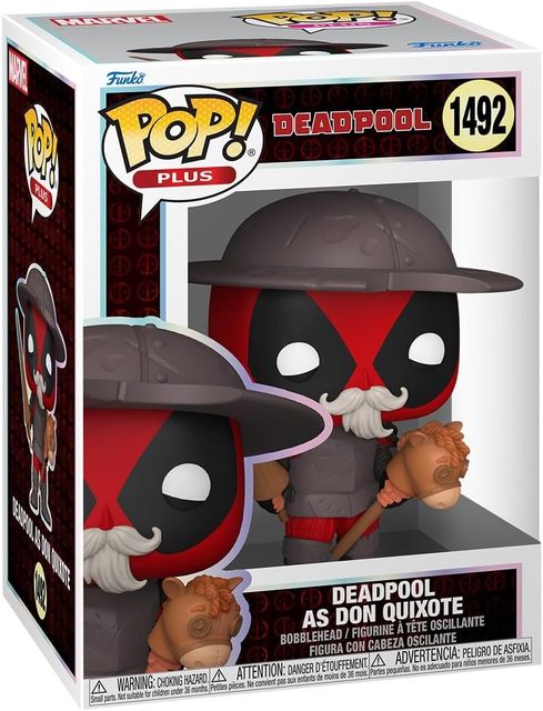 FUNKO POP MARVEL: DEADPOOL - LITERARY CLASSIC - VINYL FIGURE 1492 DEADPOOL DON …