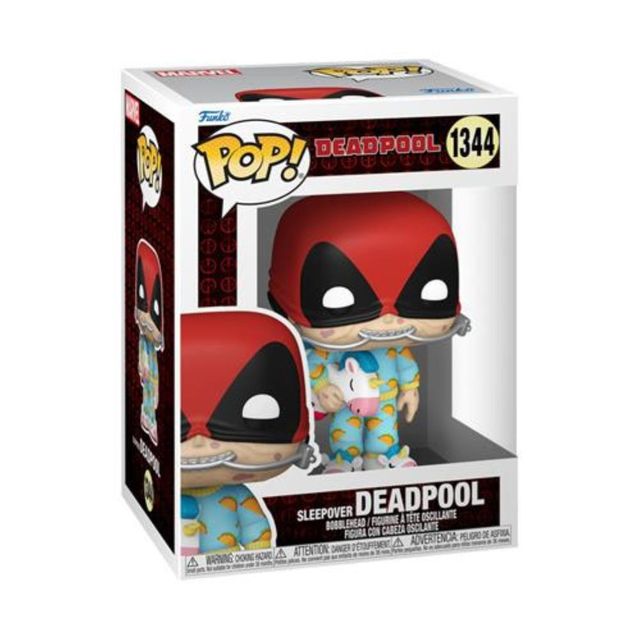 FUNKO POP MARVEL: DEADPOOL - VINYL FIGURE 1344 SLEEPOVER 9CM