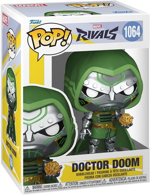 FUNKO POP MARVEL: RIVALS - VINYL FIGURE 1064 DOCTOR DOOM 9CM