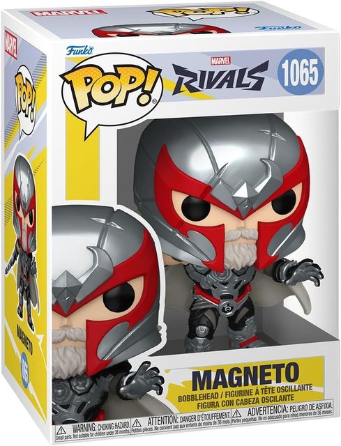 FUNKO POP MARVEL: RIVALS - VINYL FIGURE 1065 MAGNETO 9CM