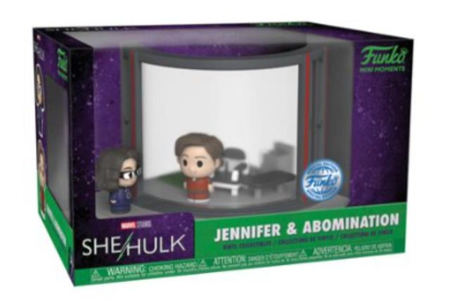 FUNKO POP MARVEL: SHE-HULK - MINI MOMENT JENNIFER & ABOMINATION*