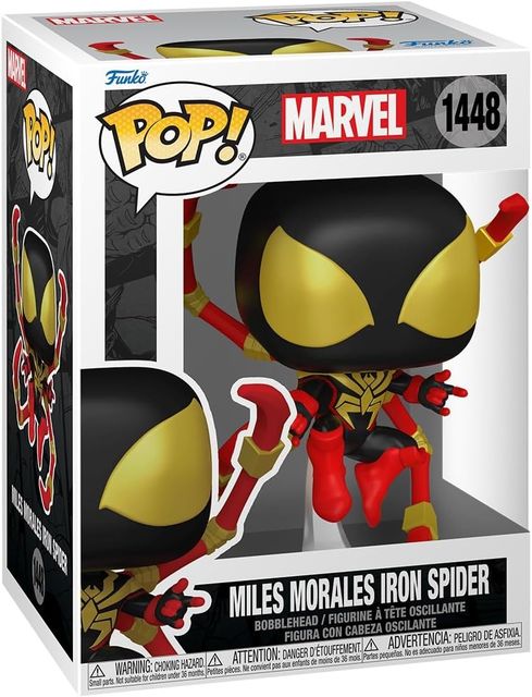 FUNKO POP MARVEL: SPIDER-MAN - POP FUNKO VINYL FIGURE 1448 MILES 9CM COC